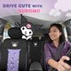 thumbnail image 3 of Juego completo de fundas de asiento Carbella Kuromi y alfombrillas, 3 of 8