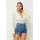 thumbnail image 5 of Body de Rejilla con Espalda de Malla Transparente y Escote en V Profundo, 5 of 5
