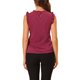 thumbnail image 3 of INSPIRE CHIC Blusas sin mangas para mujer de regreso a clases, blusas de trabajo con volantes y pliegues, tops elegantes rojo oscuro L, 3 of 6