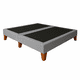 thumbnail image 5 of Cama 2 Plazas Modelo Capitoné  Gris Claro Perla, 5 of 8