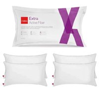 Pack 4 Almohadas Rosen Extra Active Fiber 50 X 90 Americana