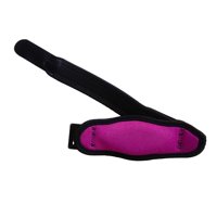 Ioensy - Codera De Tenis, Portátil, Transpirable, Ajustable, Duradera, Banda Para Codo De Golfista, 1 Pieza, Rosa Roja