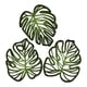 thumbnail image 1 of 3 Piezas De Hojas De Palma De Madera Para Decoración De Pared, Obra De Arte Para Pasillo, Balcón, Sala De Estar, Verde, 1 of 5