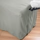 thumbnail image 3 of Falda para mesa de masaje, ropa de cama de microfibra Mirage Grey, 3 of 6