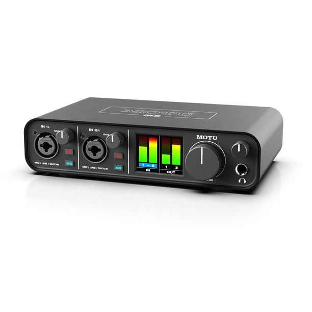 Interfaz de audio MOTU M2 | Lider