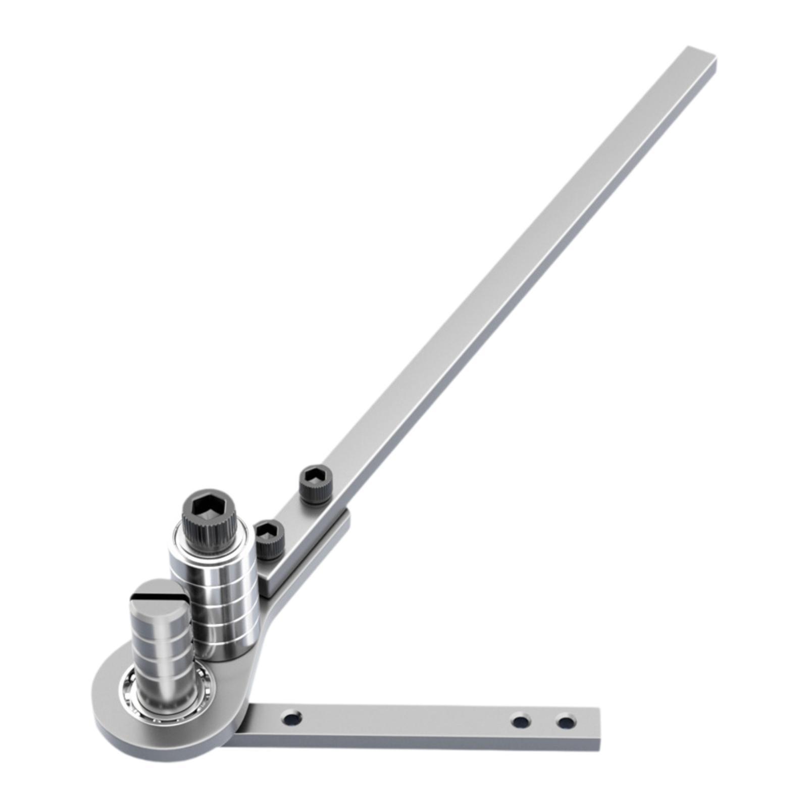 Ioensy - Dobladora Manual Robusta Para Tubos De Latón Y Barras Finas De Acero Inoxidable Y Cobre De 1 Mm A 4 Mm.