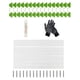 thumbnail image 1 of Juego De Aros Para Invernadero, Tiras De Soporte Para Cubierta De Hileras, Camas Elevadas, Red De Jardín, Juego De 25 Aros, 1 of 5