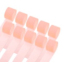 Decoración Uxcell Cinta De Papel Crepé Blanca 1.8 In X 25 M