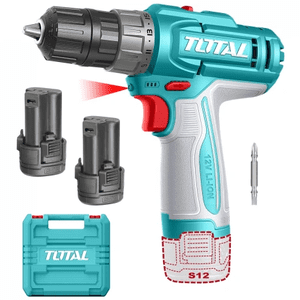 Total Tools - Taladro Ato Total 12V 10Mm+2B 1 5A C Usb+M Tdli12206
