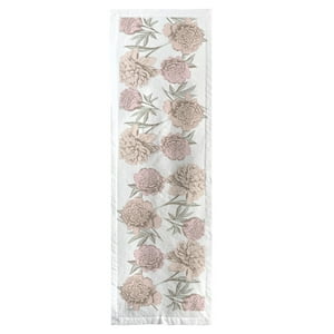 Tuyo Print - Camino De Mesa Velo Organza Gardenia