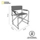 thumbnail image 4 of Silla Plegable Camping Director Boston National Geographic gris Tamaño Unico, 4 of 4