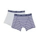 thumbnail image 1 of Bóxer Hombre Bipack Líneas Mix Gris/Navy Corona, 1 of 5