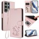 thumbnail image 2 of Funda Volteable tipo Billetera con Correa para Samsung Galaxy S23 Ultra, Rosa, 2 of 6