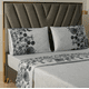 thumbnail image 1 of Juego sabanas casatua estampadas flores king color gris, 1 of 3