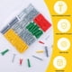 thumbnail image 3 of Kit de Anclajes y Tornillos JEGONFRI WG3777, 208 Piezas, 4 Tamaños, 3 of 3