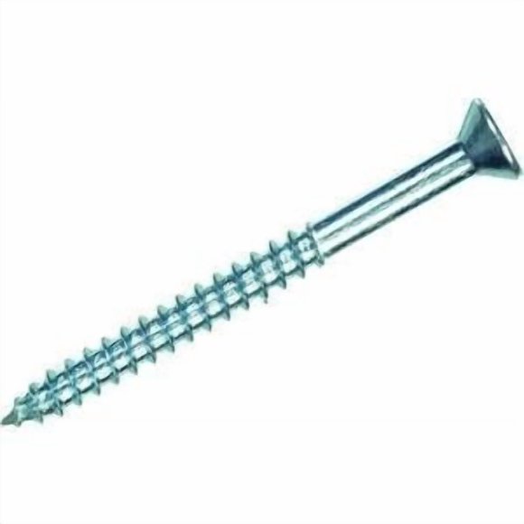 Tornillos Hillman #8 Phillips de cabeza plana de zinc, 5 unidades, 5 cm