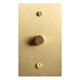 thumbnail image 1 of Interruptor regulable SELECT LIGHTING latón satinado 120V, 1 of 7