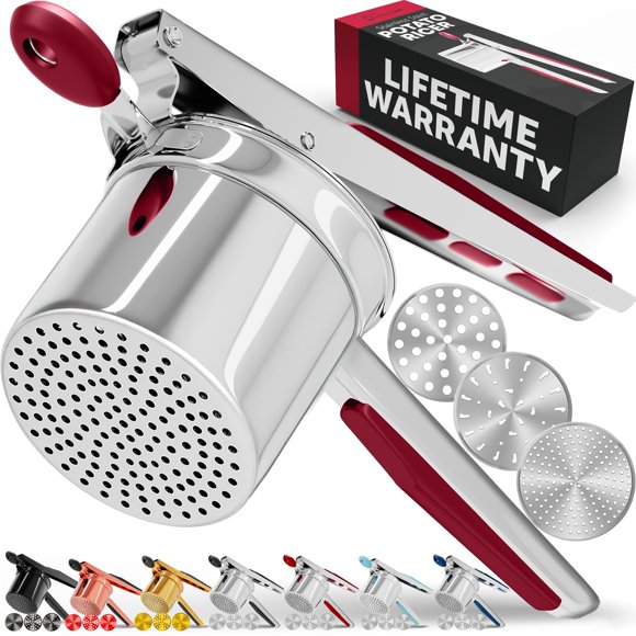 Pasapurés Priority Chef 425 ml 3 discos rojo