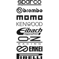 Rienda Libre - Sticker Cars Tuning Sponsors Style Brands Auto Camioneta