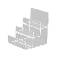 Magideal - Soporte De Exhibición De Cartera De Acrílico Soporte De Exhibición De Monedero De Soporte De Joyería Estantes De Exhibición De , 3 Niveles