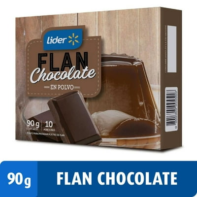Flan Sabor Chocolate 90 G Lider