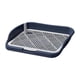 thumbnail image 5 of Inodoro Para Perros, Bandeja Para Orinal Interior Para Perros, Cómodo, Reutilizable, Duradero, Soporte Para Almohadilla Para Orinar, Azul Marino, 5 of 5