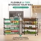 thumbnail image 5 of Carrito de cocina Cinati de 4 niveles con 10 cestas y ruedas, 5 of 7