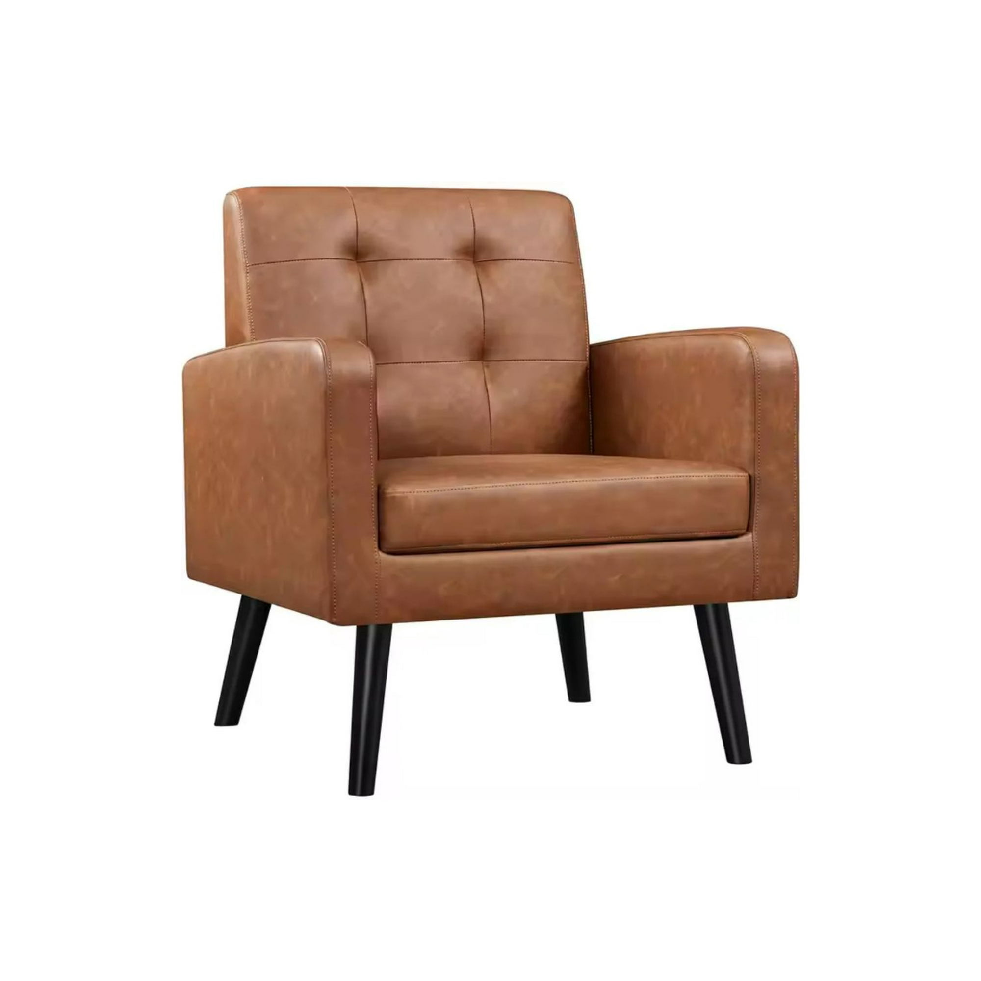 Habita2 Chile - Sillon De Cuero Sintetico Daniels