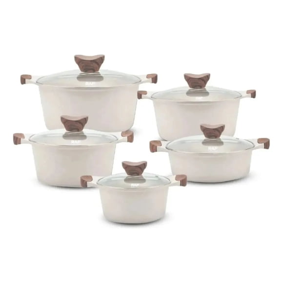 Ollas De Cocina Antiadherente Ceramica Duradera Lau