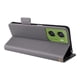 thumbnail image 4 of Funda Cartera para Motorola Moto G06 Tapa Flip con Ranuras y Soporte Gris, 4 of 5