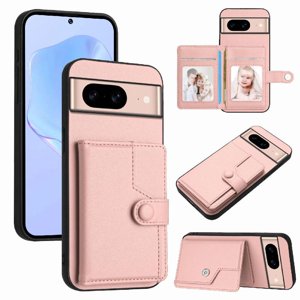 Foxdock Funda Para Google Pixel 8A Con Bloqueo Rfid - Diseño Elegante Con Cierre De Botón