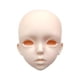 thumbnail image 2 of Cabeza De Muñeca BJD 1/3 3D Para Muñecas De 60 Cm De Altura, Calvas, Con Caras Levantadas, Para Entusiastas De Los Juguetes DIY, Labios Gruesos Y Sin Ojos., 2 of 5