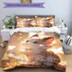 thumbnail image 1 of Handsome Cute Cat Bedding Set - 1 Soft Quilt Cover + 2 Pillowcases Machine Washable - Suitable for All Seasons Perfect Gift for Family and Friends.L051 Cozy Bed, 1 of 1