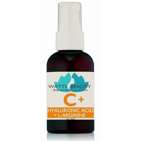 Suero facial Watts Beauty 60 ml Vitamina C y Ácido Hialurónico