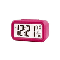 Genérico - Reloj Despertador Pantalla Led, Negro