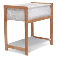Delta Children - Cuna Moises Madera Solida - Classic Wood Natural