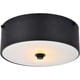 thumbnail image 1 of Lámpara de Techo Empotrada Living District Hazen 30 cm Negro Mate, 1 of 6