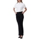 thumbnail image 2 of INSPIRE CHIC Camisa de Cuerpo de Mujer con Botones, Cuello y Manga Corta para Oficina, Leotardo de Negocios, Talla M, Blanco, 2 of 5