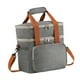 thumbnail image 2 of Lonchera reutilizable, bolso de mano, bolsa térmica, lonchera, bolsa térmica aislante, bolsa bento para comida, contenedor de cena para playa, oficina Doble capa, 2 of 5