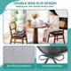 thumbnail image 2 of Cojines para Silla BETU Pack de 4, 40 cm, Gris Oscuro, 2 of 9