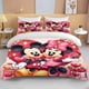 thumbnail image 1 of bedding comforter set Mickey Minnie children's cute cartoon 3d digital printing three-piece set Bedroom decoration Gift Bed Sheets, 1 of 5