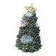 thumbnail image 4 of Artesanías De Resina De árbol De Navidad Suculentas Artificiales Para La Decoración De La Temporada De Navidad Estrella De Oro, 4 of 5