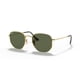 thumbnail image 1 of Gafas de sol Ray-Ban RB3548N con montura hexagonal dorada, 54 mm, 1 of 6