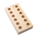 thumbnail image 2 of Organizador De Alicates De Madera Para Guardar, Estuche De Almacenamiento, Mesa, Soporte Para Alicates De Madera Dura, 12 Agujeros, 2 of 5