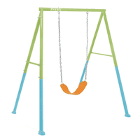 Set Columpio 2 En 1 Intex Two In One Swing Set Verde Azul