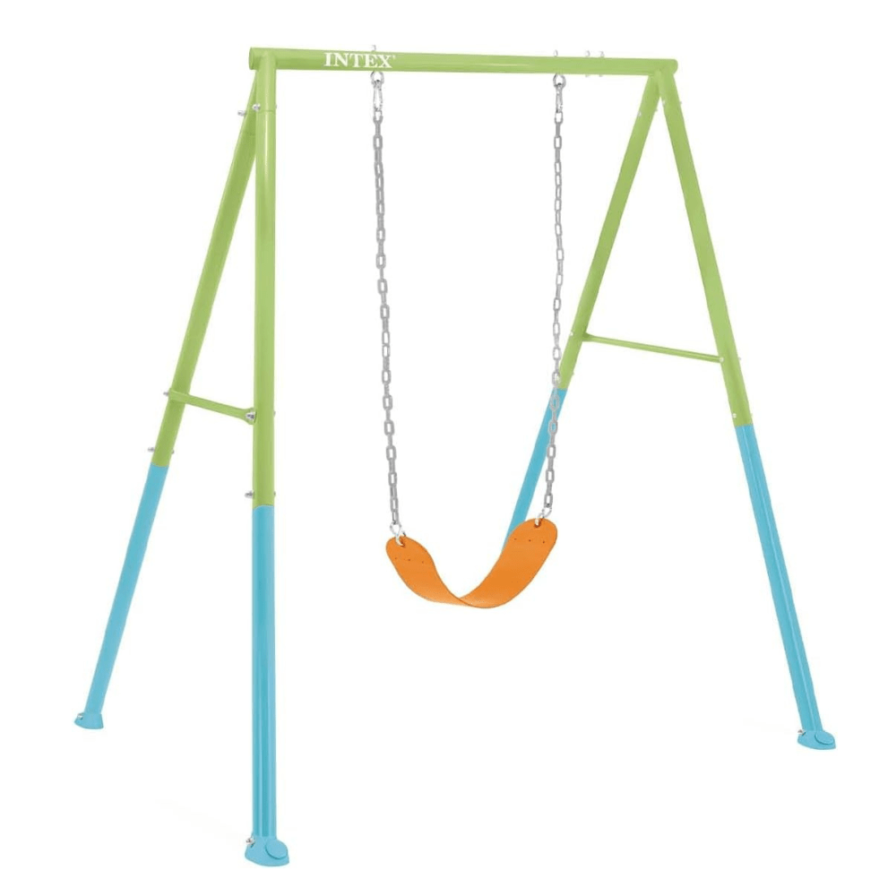Set Columpio 2 En 1 Intex Two In One Swing Set Verde Azul