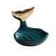 thumbnail image 1 of Jabonera De Cerámica, Caja De Jabón Europea Drenable Para Compromiso, Boda, Cocina, Verde, 1 of 3