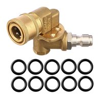 Ioensy - Lavado De Autos De Alta Presión De Instalación Rápida Con Rotación De Juntas Tóricas De 1/4""