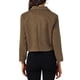 thumbnail image 3 of Chaqueta Corta con Botones y Cuello de Piel Sintética de Manga Larga Vintage para Mujer INSPIRE CHIC M Marrón, 3 of 6