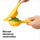 thumbnail image 4 of Exprimidor de cítricos OXO Good Grips de aluminio amarillo/negro, 4 of 9